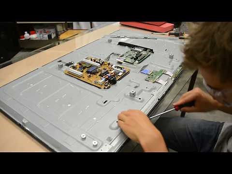 LG47 TV repair - backlight flashing/OFF issue (47LB5610)