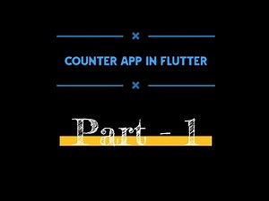 Flutter Counter App Tutorial - Part 1 | Build Without State Management (Beginner Friendly)