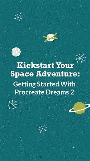 Procreate Dreams 2 Animation Class Sneak Peek 🚀 #animation