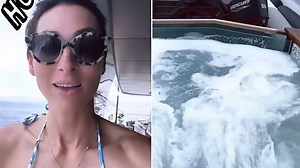Luisa Zissman shows off her slim frame in a sexy bikini as she enjoys a holiday in Morocco with friends