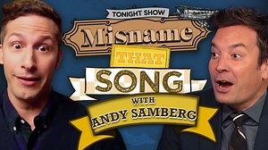 109K views · 1.3K reactions | Jimmy gives Andy Samberg (The Lonely Island) soundalike clues to try to identify songs with synonymous names in the Misname That Song Challenge! | The Tonight Show Starring Jimmy Fallon | Facebook