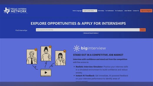 TWC aims to connect Texas students with employers through intern network website