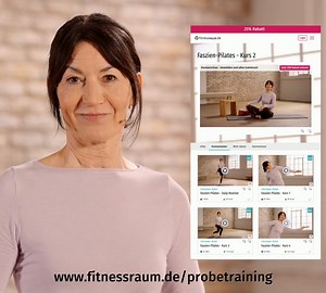 Unser #Probetraining der Woche „Faszien-Pilates – Kurs 2“ ist aus Christiane Reiters neuem Programm* "Funktionelles Faszien-Pilates“, das wirklich etwas ganz Besonderes ist (wir lieben es 💯)! Diese spezielle Mischung aus Pilates, Faszientraining und organischen Bewegungsabläufen erwartet dich wo und wann immer du willst – in deinem FitnessRAUM! ➽ fitnessraum.de/probetraining ➽ zum Programm: www.fitnessraum.de/faszien-pilates ~ Werde jetzt Mitglied und teste den Testsieger! Die ersten 7 Tage sin