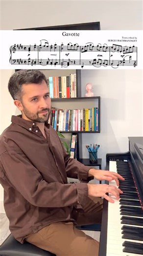 The rare example when you hear two geniuses at once🥹 #rachmaninoff #bach #piano #transcription #baroque #music #classicalmusic #musiceducation #pianist #classicalpiano #gavot #dance | Aleksei Demchenko