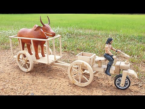 How To Make Three Wheel Motorcycle From Wood - Creative DIY Woodworking Projects