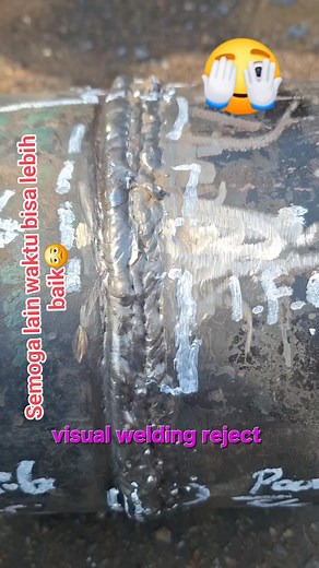 1.3K views · 230 reactions | Examples visual welds that are not approved or reject來 #welder #welding #weldingvisual #steel #WQT #foryou | Nampati Tarigan | Facebook