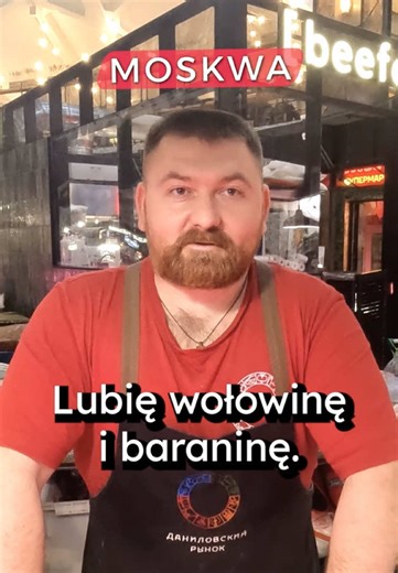 Modny rynek z mięsem w Moskwie. Cały filmik na YT #Rosja #Moskwa | moscow russia