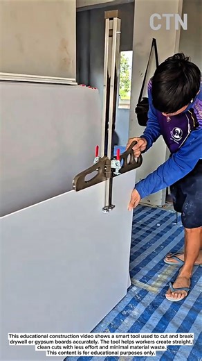 Fast Drywall Cutting Tool | Smart Construction Technique