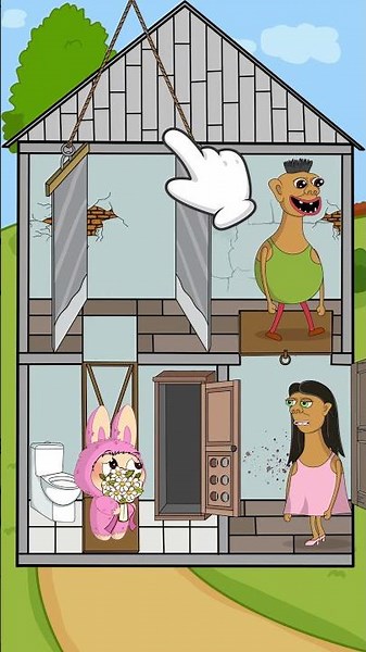 Labubu Hamood Habibi and his wife Hamoodiya : How to get out of Granny's house?