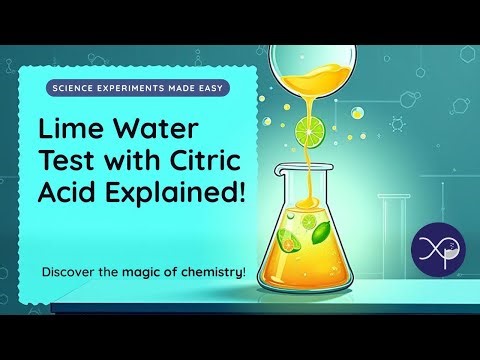 Lime Water test With Citric Acid