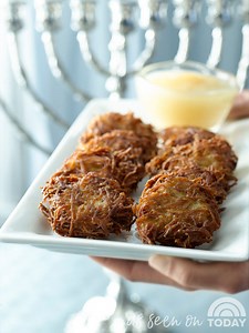 Best Potato Latke Recipe EVER! As Seen on the Today Show » Jamie Geller