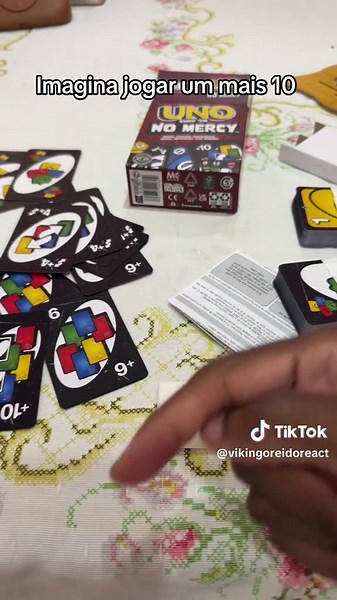 Jogo de cartas UNO NO MERCY GE