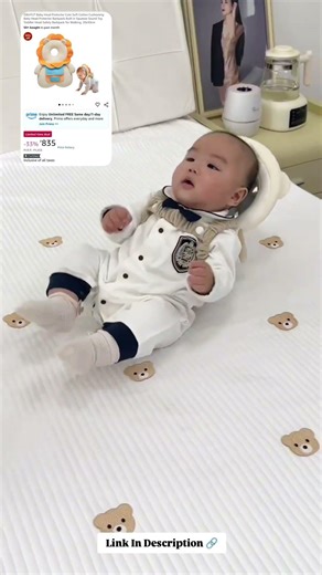 Baby Safety Head Protector 🦁 Must Have for Toddlers! #shorts