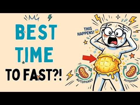 Best Time To Fast For Weight Loss & Autophagy? | Health Science Explained