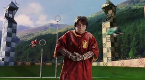 Escena 'Harry Potter y la piedra filosofal' quidditch