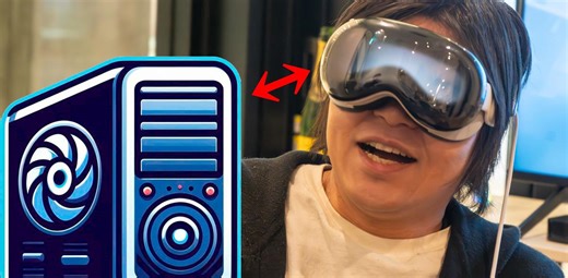 夢が広がる。Windows版SteamVRとつながるVision Pro