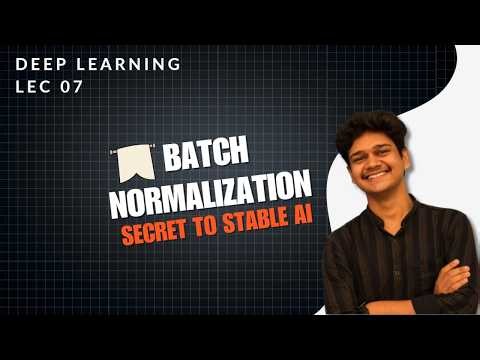 BatchNorm Explained in 10 Minutes | Deep Learning
