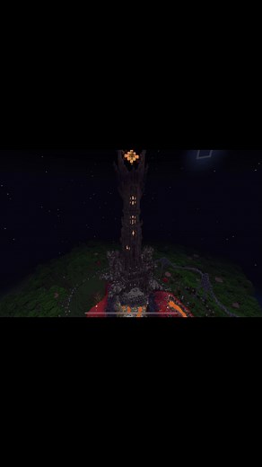 Minecraft Eye of Sauron Tower Build Guide