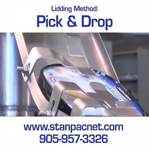 Flex-E-Fill Ice Cream Packaging Filling Machine Pick & Drop From Stanpac