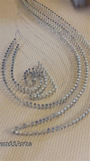 ALLAH Arabic calligraphy string art