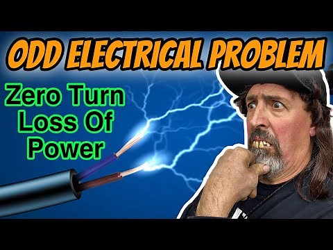 Odd Zero Turn Electrical Problem - Loss Of Power - Why?