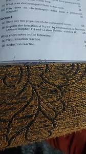 (ii) What is an electromagnet? State its two uses.(2)(iii) Ho... | Filo