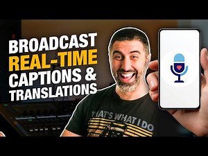 How to Broadcast Real Time Translations at Church with AI (Hope Translator App)