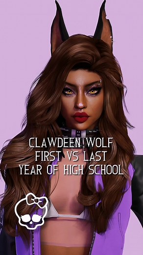 Clawdeen Wolf in the Sims 4 🖤🐺 #ts4 #simstok #sims4ccfinds #sims4cas #sims4mods #monsterhigh#fyp #clawdeenwolf #clawdeenwolfedit #monsterhighedit