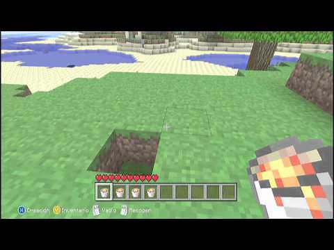 MineCraft Xbox360 - Tutorial Lava infinita