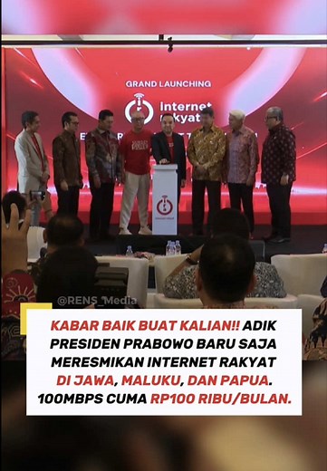 PT Solusi Sinergi Digital Tbk (WIFI), emiten teknologi milik Hashim Djojohadikusumo, resmi meluncurkan layanan IRA – Internet Rakyat di Regional 1 Indonesia. 📍Cakupannya nggak main-main: ➡️ Pulau Jawa ➡️ Maluku ➡️ Papua Hingga 26 Mei 2026, layanan ini sudah didukung: 📡 550 site aktif 📡 3.189 radio units 📍 Menjangkau lebih dari 82 kota dan kabupaten Menurut manajemen WIFI, program ini dibuat untuk membantu mengurangi kesenjangan digital dan memperluas akses internet yang lebih terjangkau bagi