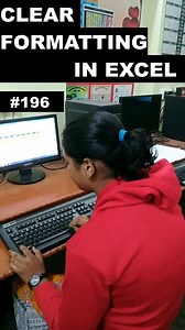 6.6K views · 91 reactions | CLEAR FORMATTING IN EXCEL #performence #computer #computerclass #NCTC #viralreels #computertricks #shortcuts #msoffice #computertraining #shortcutkeys #magictrick #virals | National Computer Training Centre | Facebook