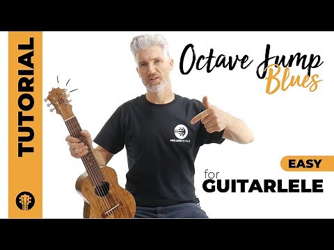 GUITARLELE Octave Jump Blues | Guitalele Tutorial
