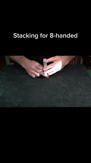 Yes, I can stack any cards for any number of players from a shuffled deck. #sleightofhand #cardmagic #cardtricks #magician #lasvegas #poker #cashgame #vegas