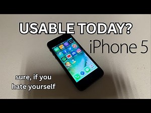 The iPhone 5 Experience in 2025