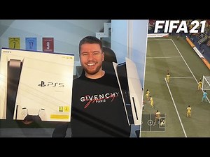 PS5 UNBOXING 🔥 ICH TESTE FIFA 21 GAMEPLAY AUF PLAYSTATION 5