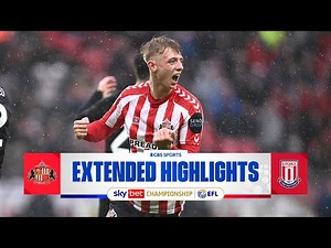 Sunderland vs. Stoke City: Extended Highlights | EFL Championship | CBS Sports Golazo