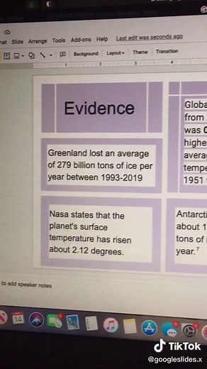 Climate Change Project Presentation for Classroom