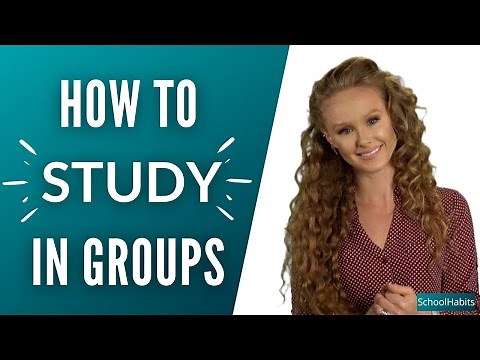 How to study in groups