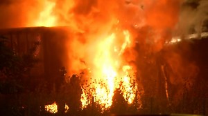 6.3K views · 43 reactions | A semi-trailer fire forced a full closure of Interstate 43 northbound at Hampton Ave. overnight after flames spread beyond the trailer. https://www.cbs58.com/news/semi-trailer-fire-shuts-down-i-43-northbound-overnight-near-hampton-ave | CBS 58 | Facebook