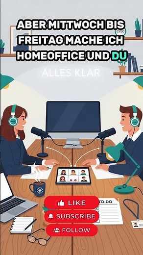 Can you understand this German office talk? 🤔🎧