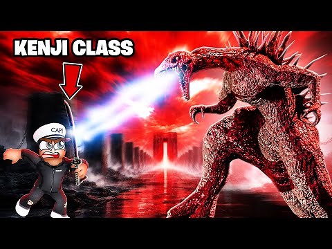 Using the KENJI KATANA CLASS vs GODZILLA!? (Suitborn)