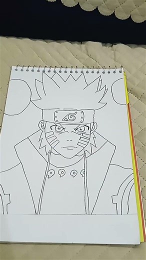 Naruto six path sketch