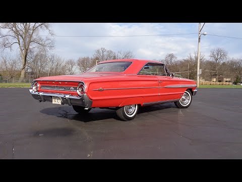 1964 Ford Galaxie 500XL 500 XL 2 Door Hardtop Red 390 Engine & Ride My Car Story with Lou Costabile