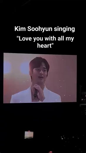 450K views · 10K reactions | Kim Soohyun singing "Love You With All My Heart" ~ #2024KIMSOOHYUNASIATOURINBANGKOK #KimSooHyun #キムスヒョン #김수현 #金秀賢 #EyesOnYou #HyunWoo #baekhyunwoo | Love Kim Soo Hyun | Facebook