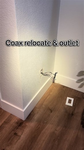 Coax Relocation and Adding an Outlet Guide