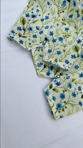 Shalwar Poncha Embellishment by @sewcue | #shorts