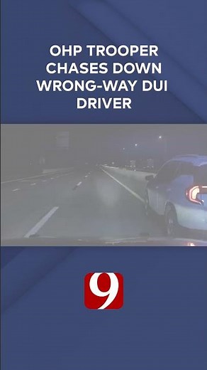 DUI driver goes the wrong way on the interstate until a trooper catches up to him