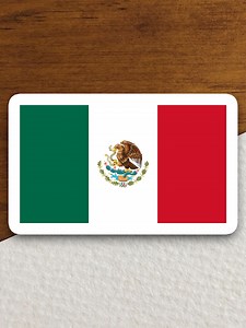 Mexico Country Flag Sticker, International Country Sticker, International Sticker, Mexico Sticker - Etsy