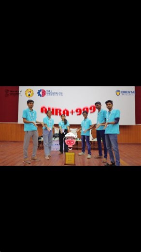 Oriental University Indore on Instagram: "From problem to breakthrough! Team SKYVAR (Madras Institute of Technology) developed a powerful predictive model that identifies likely cash-withdrawal locations in cybercrime cases — enabling faster, smarter intervention. #SIH2025 #SmartIndiaHackathon"