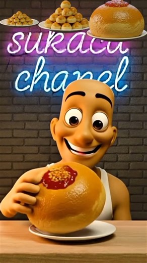 makan kue nastar dari ukuran kecil hingga besar #shorts